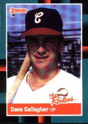 1988 Donruss Rookies Baseball Cards    007      Dave Gallagher